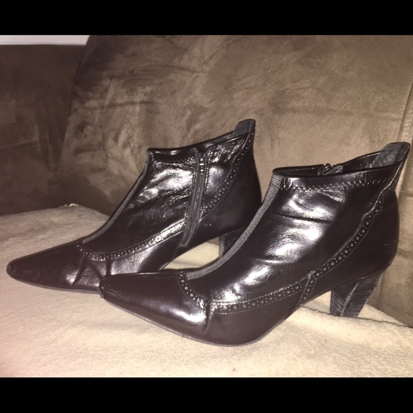 Ladies Franco Sarto high-heel ankle boots - Picture 1 of 4